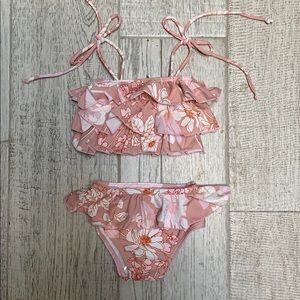 Infamous Swim toddler bikini set NEW